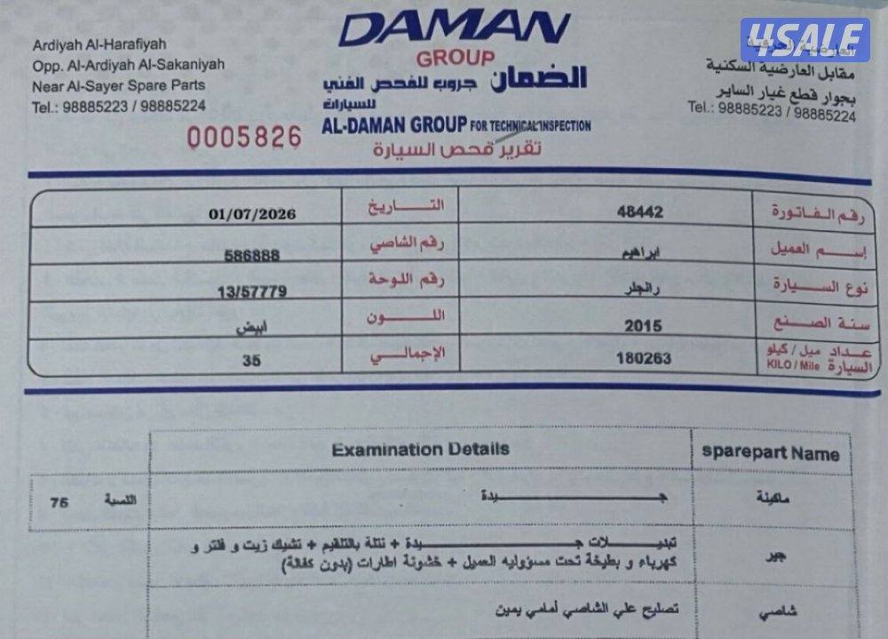 رانجلر جيب - بحالة ممتازة - 20153