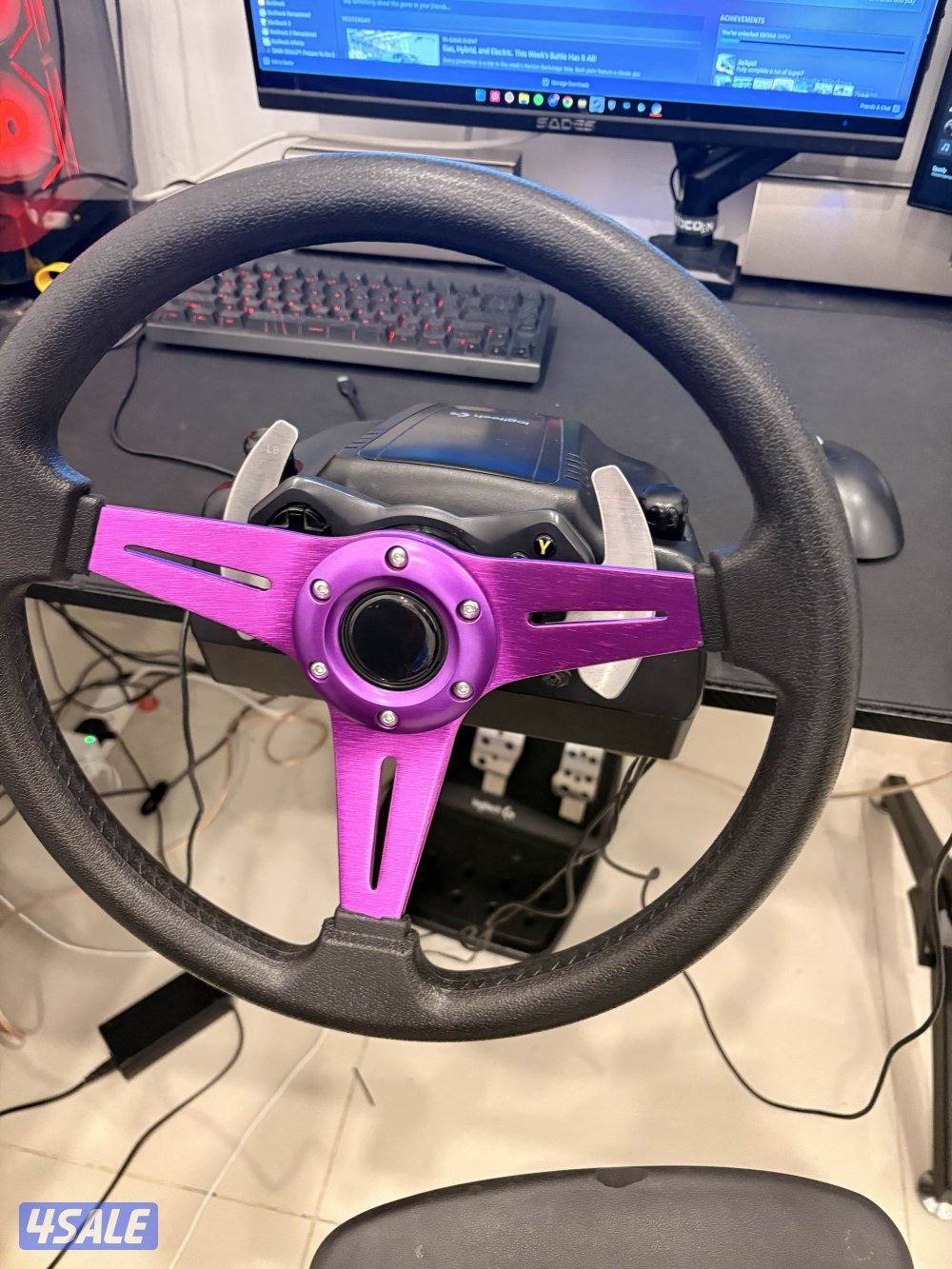 Modified steering wheel سكان معدل g9200