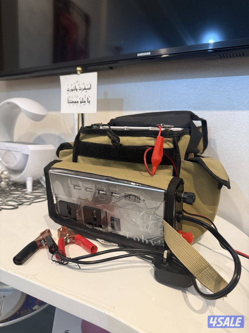 للبيع بطاريات كشتات تشغل لك ليتات لمدة ٨ إلى ١٠ ساعات متواصله0