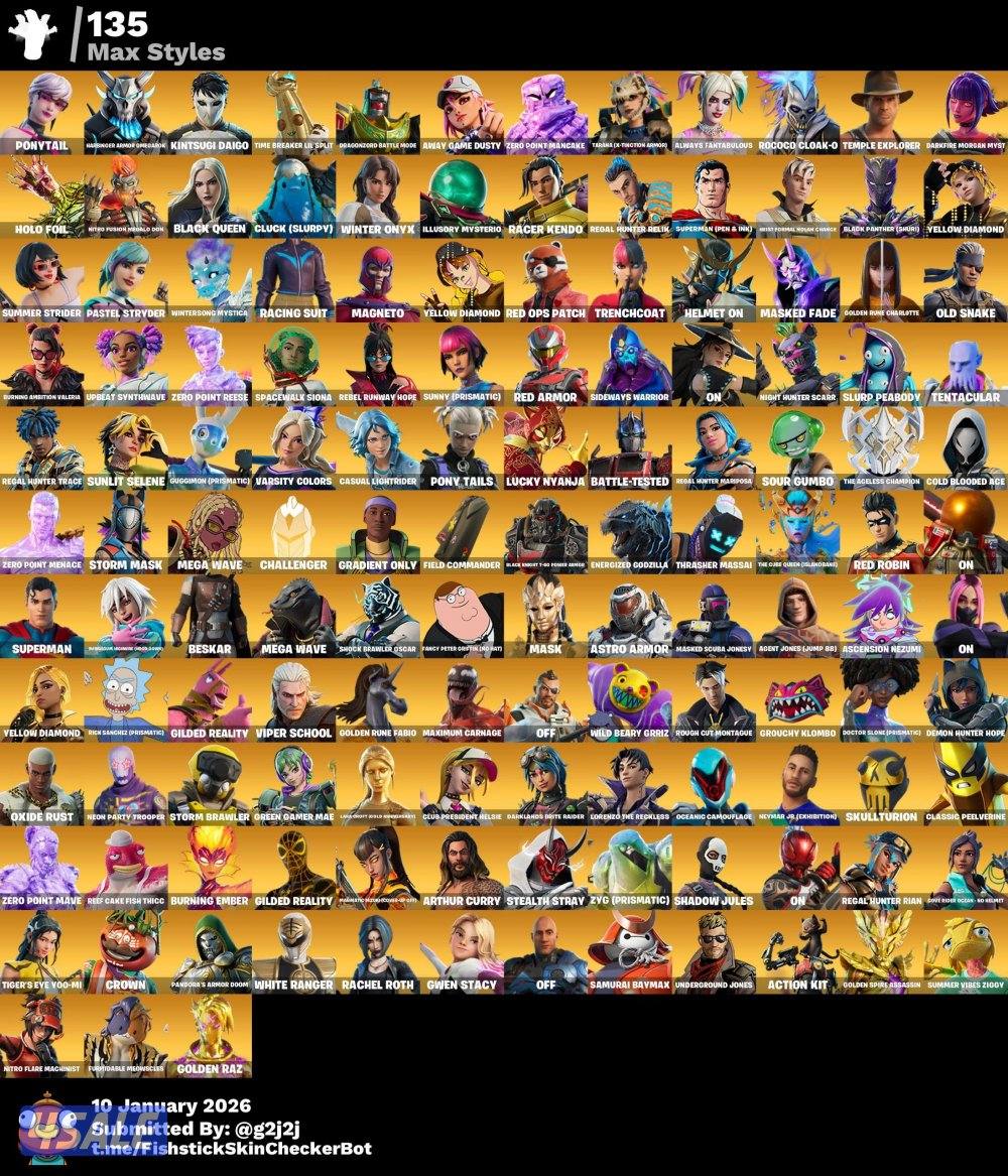 حساب فورت نايت نادررر 🔥🔥8