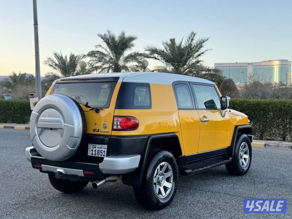 تويوتا اف جي موديل 2017 الدرجه الاولى شرط الفحص3