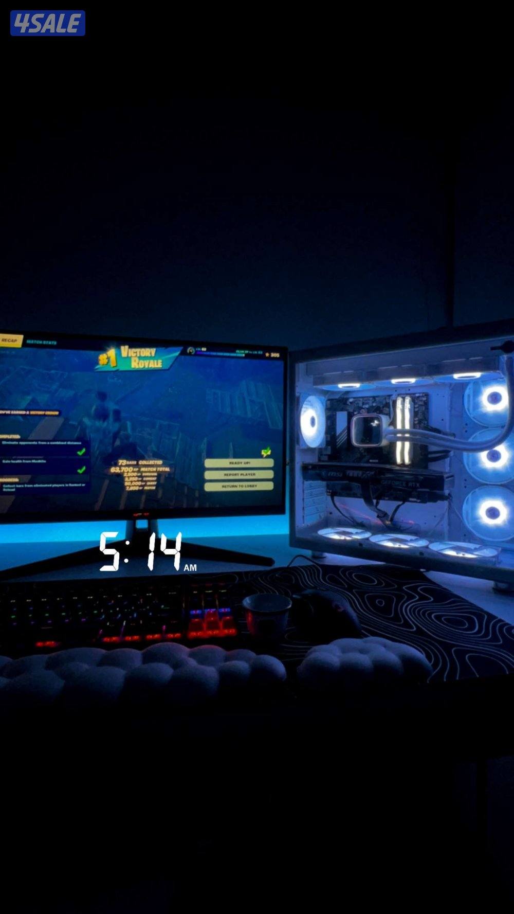 للبيع بي سي كرت 3060 pc/gaming3