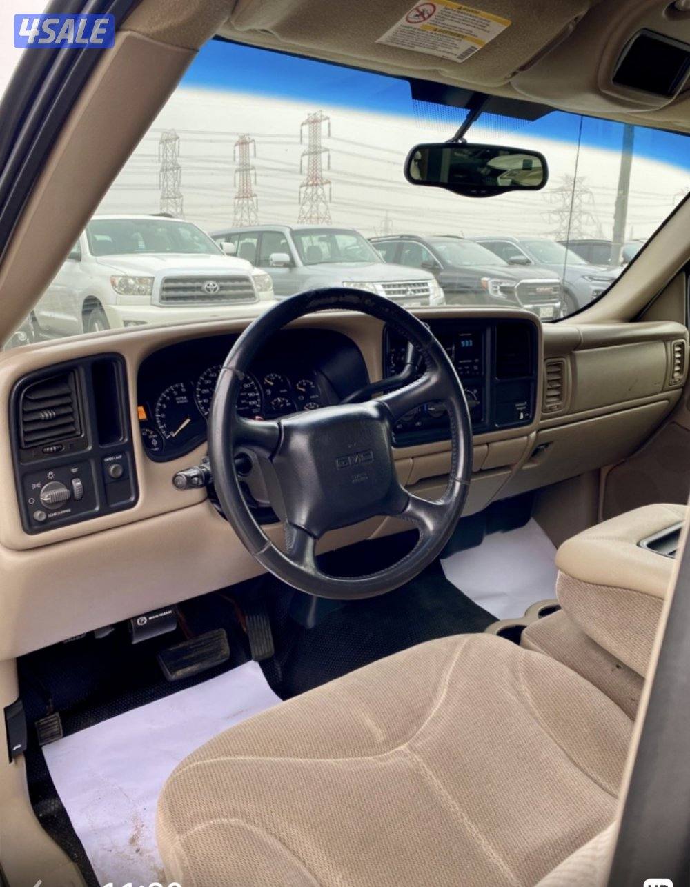 وانيت GMC HD امريكا موديل 2002 عداد 178 ميل6