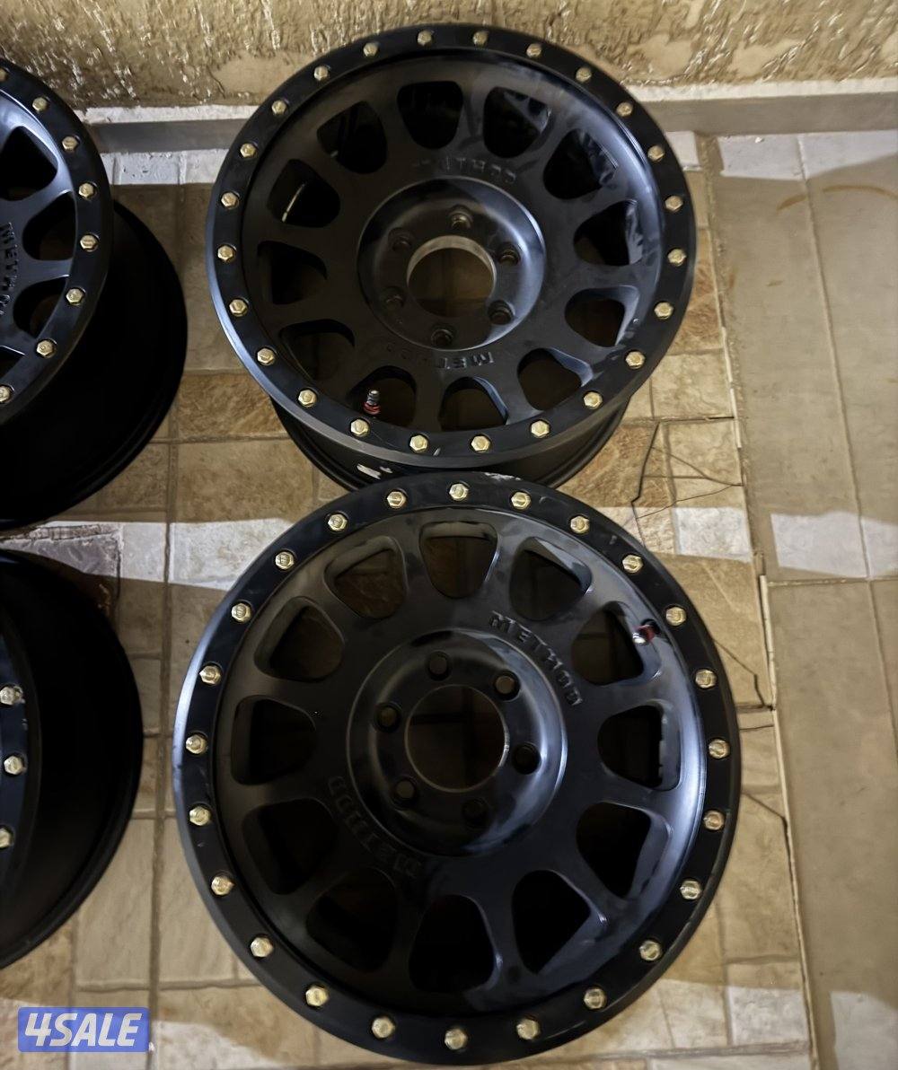 للبيع رنقات ميثود 17 انظاف يركبون على f1501