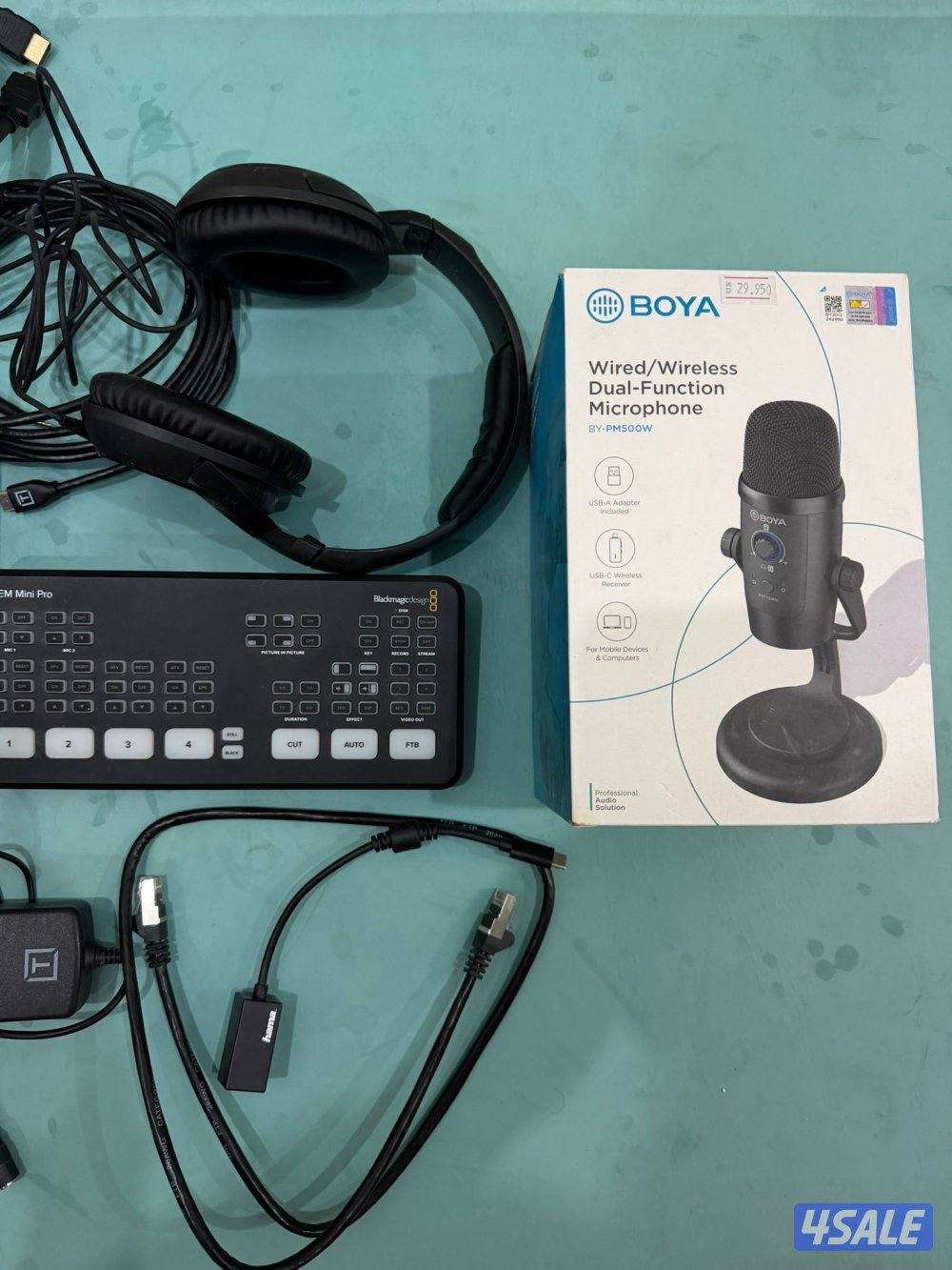 معدات بودكاست واظائات5