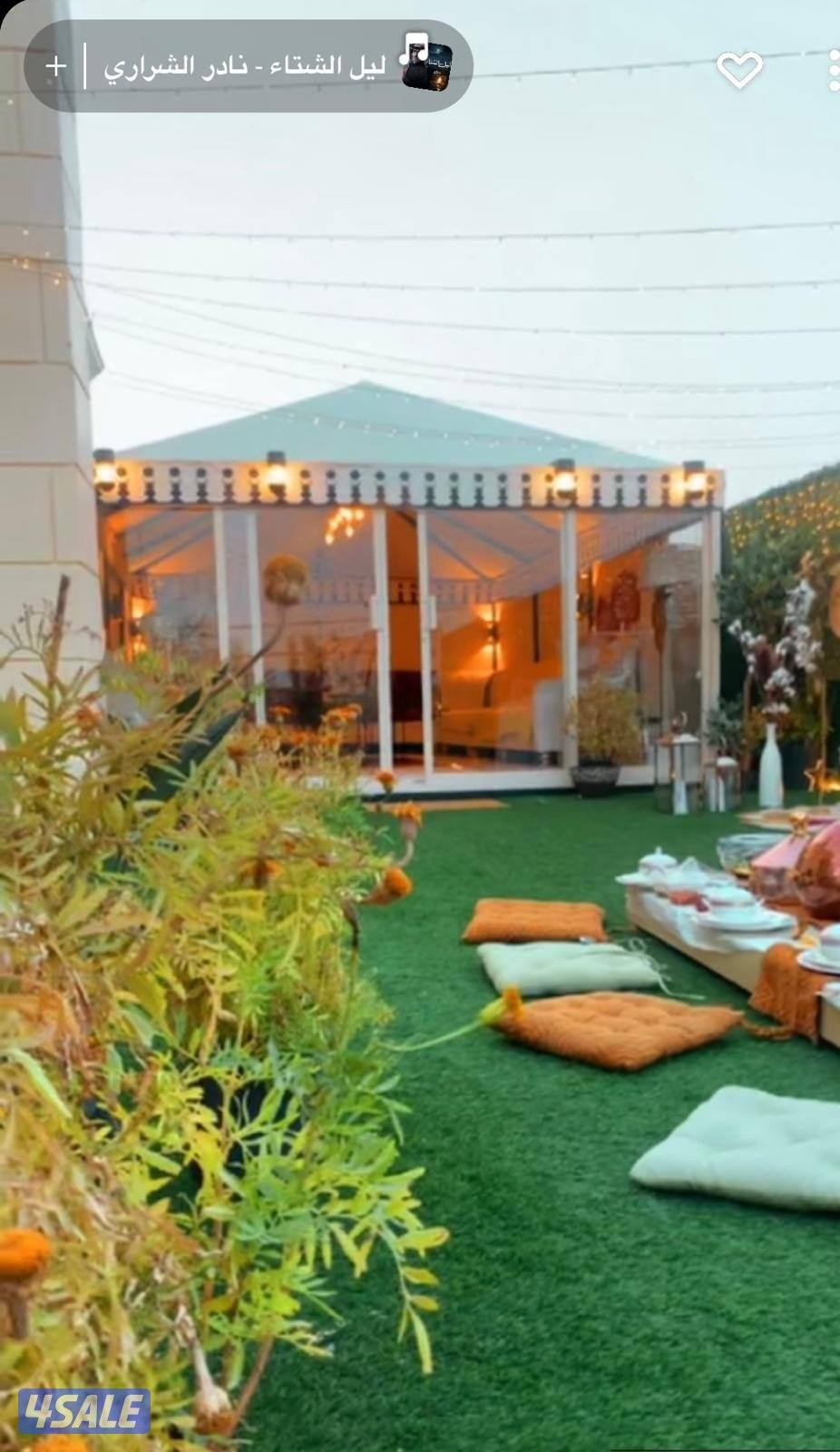 للبيع خيمه نظيفة0