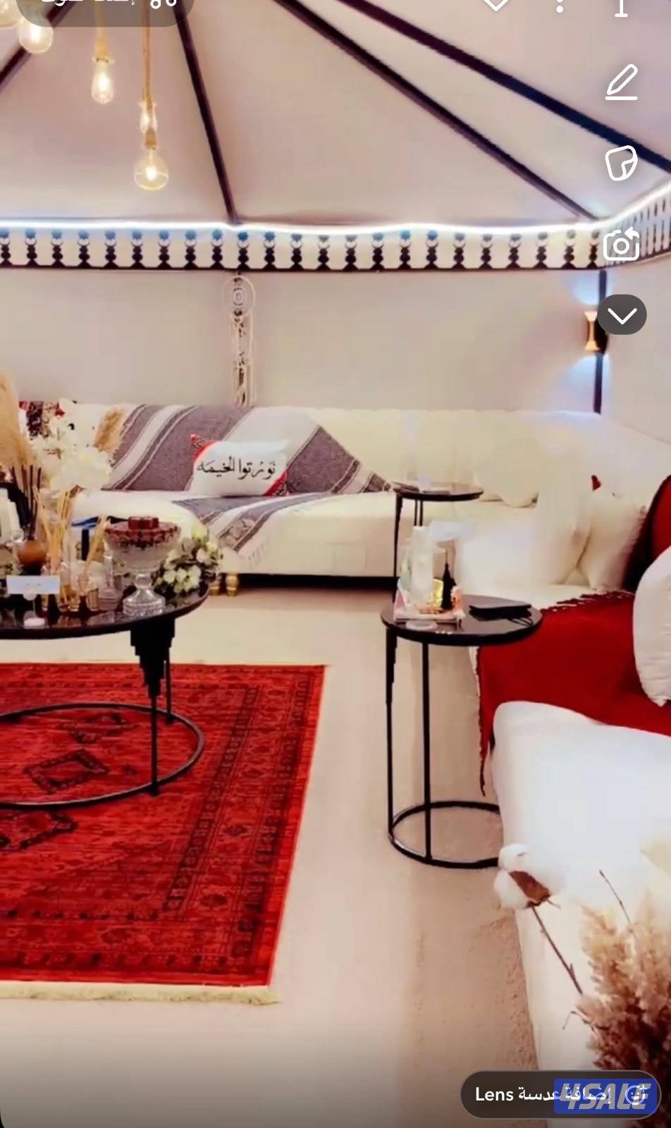 للبيع خيمه نظيفة1