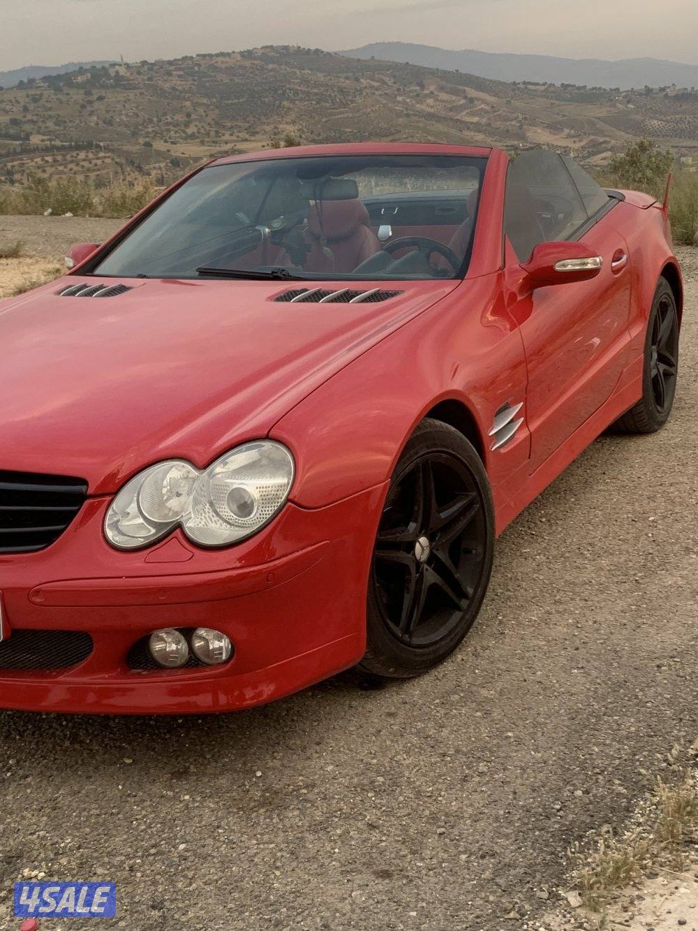 مرسيدس SL350 موديل ٢٠٠٤ / كل شي شغال فيه0