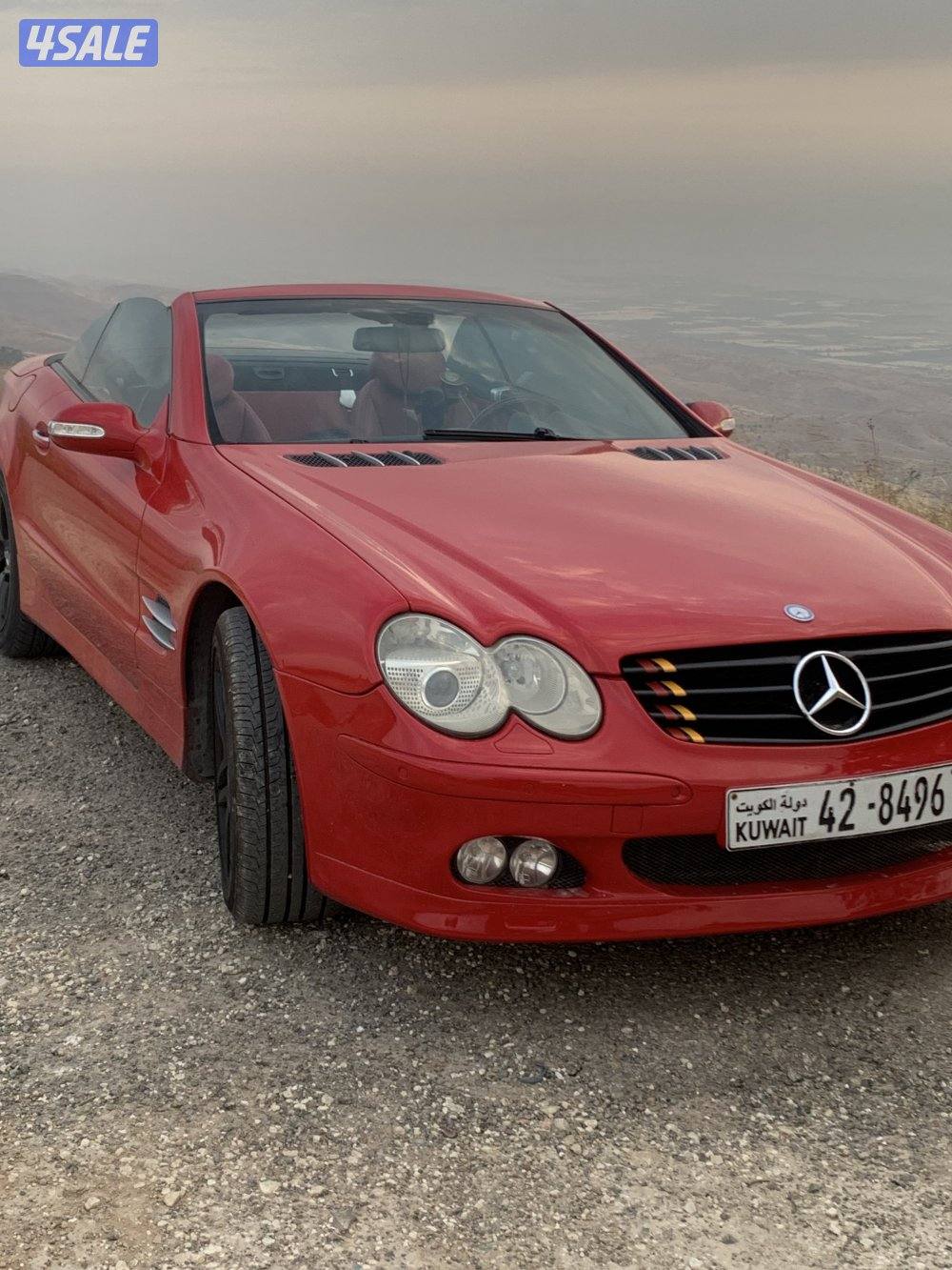 مرسيدس SL350 موديل ٢٠٠٤ / كل شي شغال فيه1