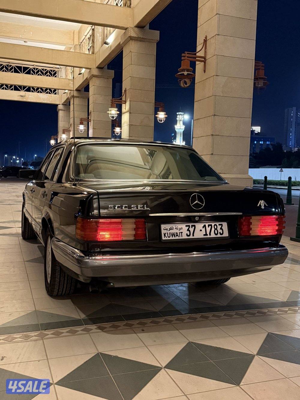 500sel موديل 1990 ماشي 75 الف فقط5