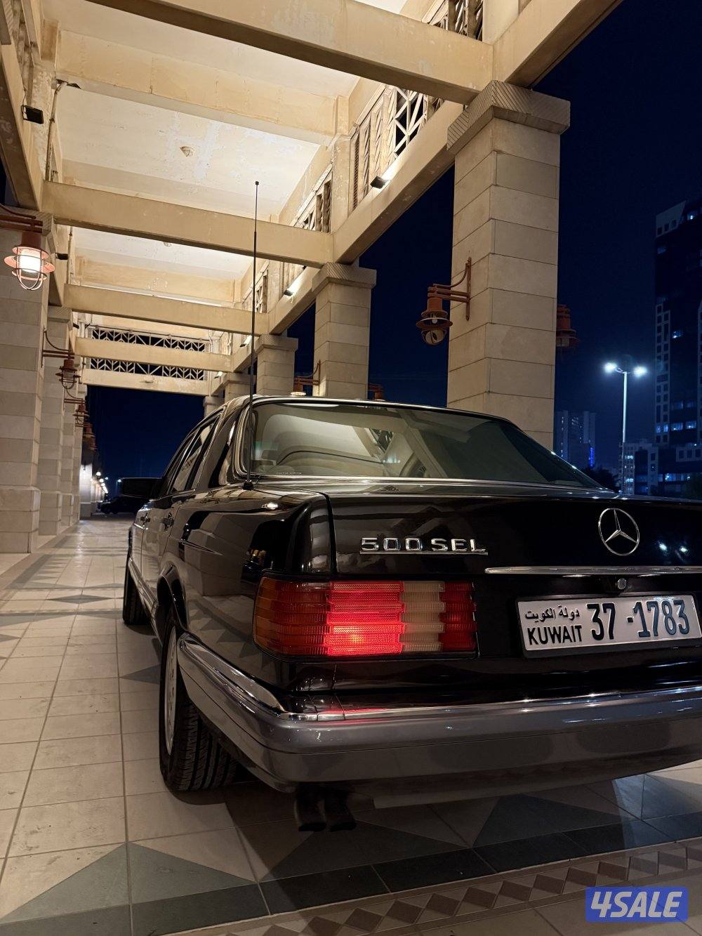 500sel موديل 1990 ماشي 75 الف فقط6