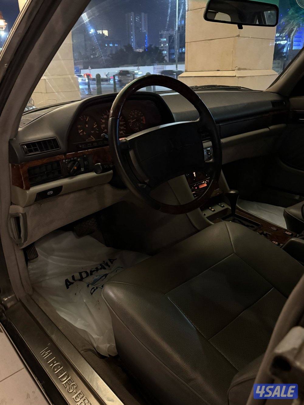 500sel موديل 1990 ماشي 75 الف فقط7