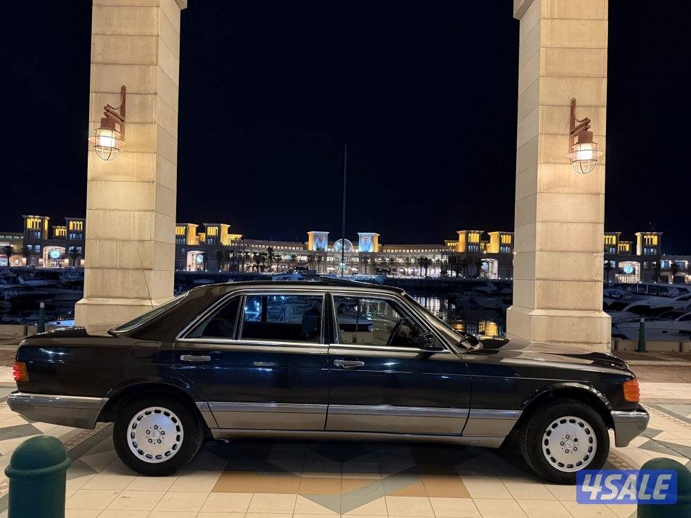 500sel موديل 1990 ماشي 75 الف فقط8
