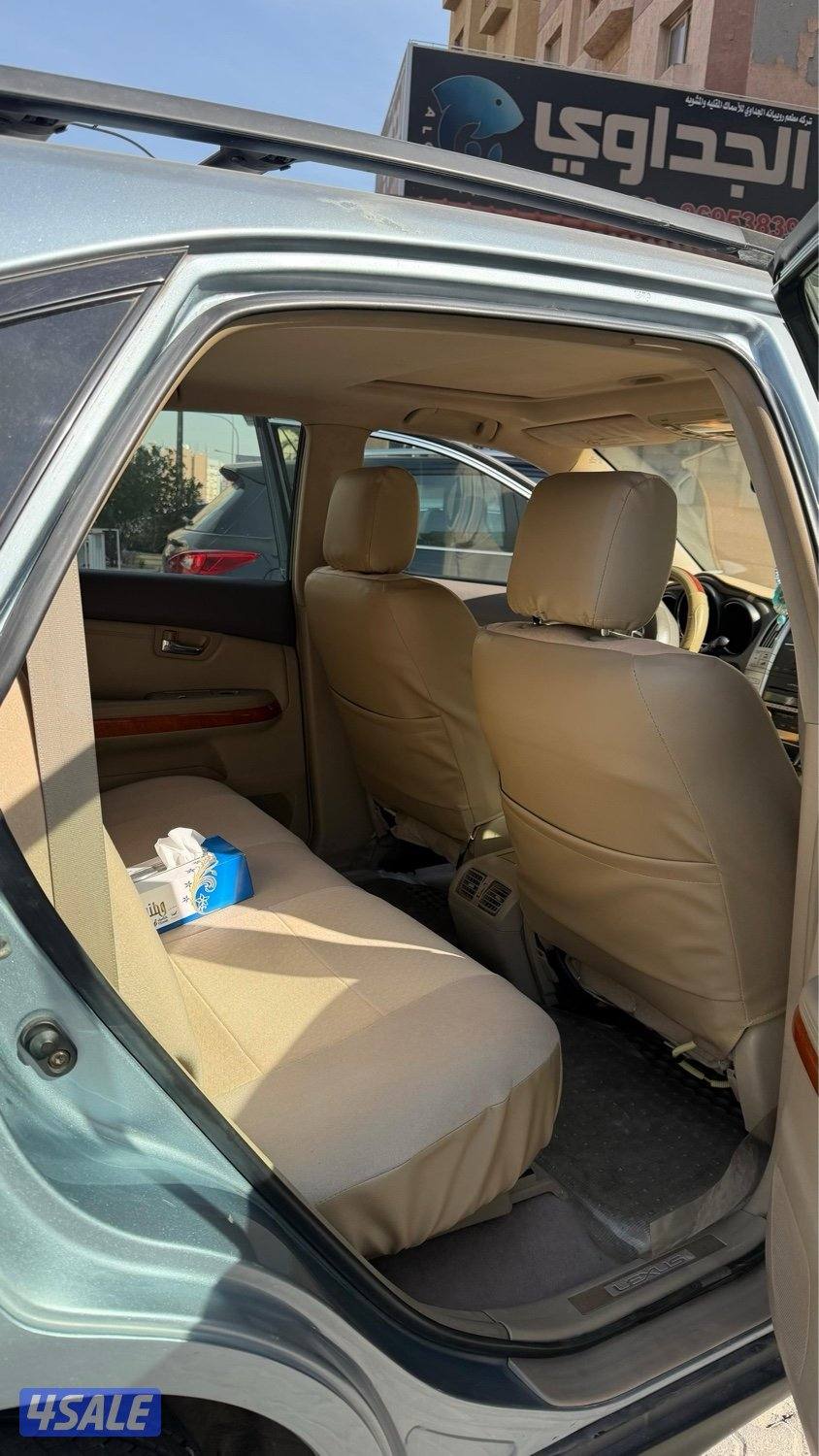 لكزس RX 350 موديل 2004 ماشي 175000 فل اوبشن مكيف ثلج نظيف جدا لون بحري15