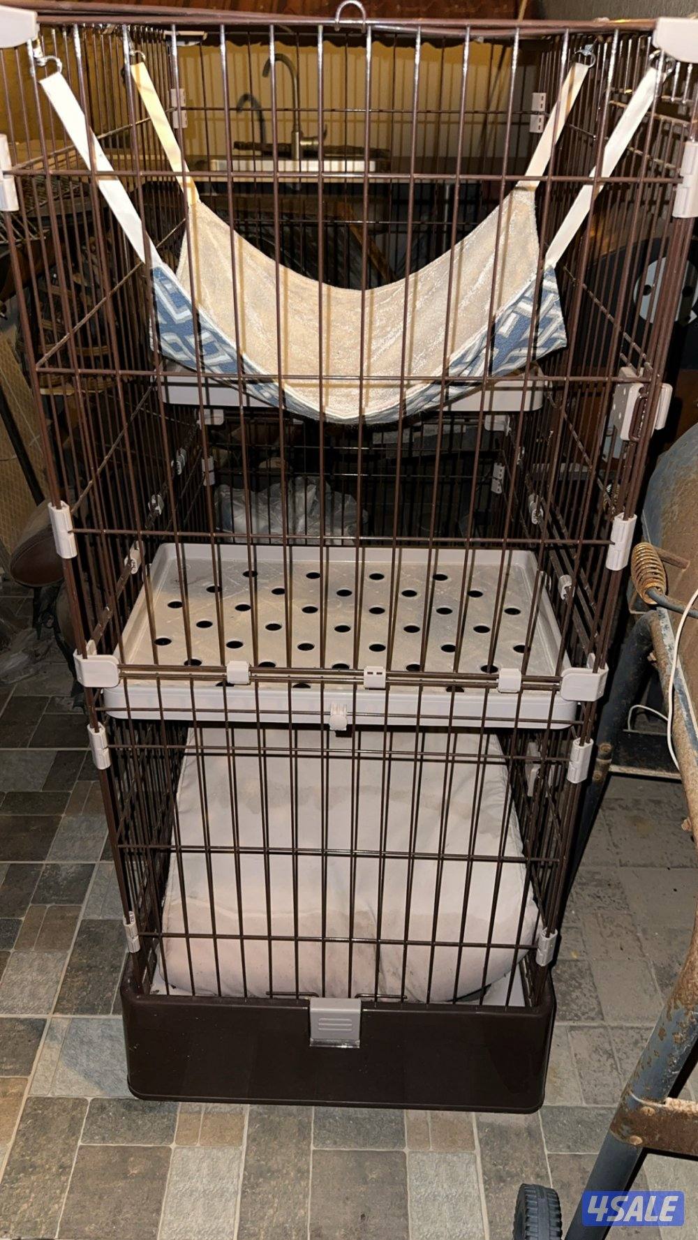 للبيع قفص قطط كبير2