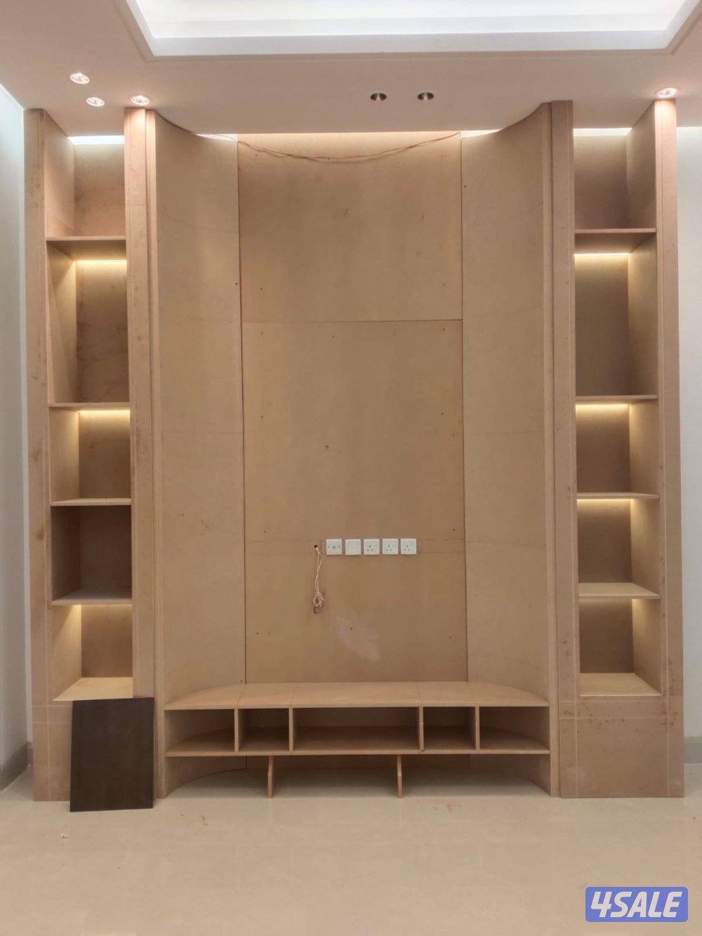 صباغ خشب ونجار صبغ باب كبتات وغرفة النوم صبغ خاص نارى ولكر7