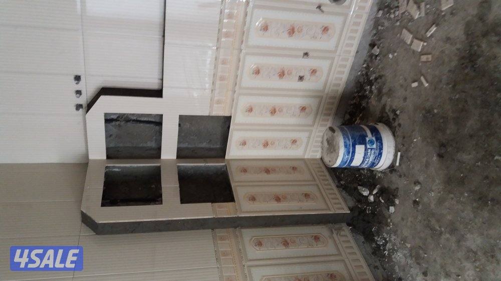 معلم باكستاني  جرنيت بورسلان  رخام حمام مطبخ فوق الكاشي تكسيرتركيب7