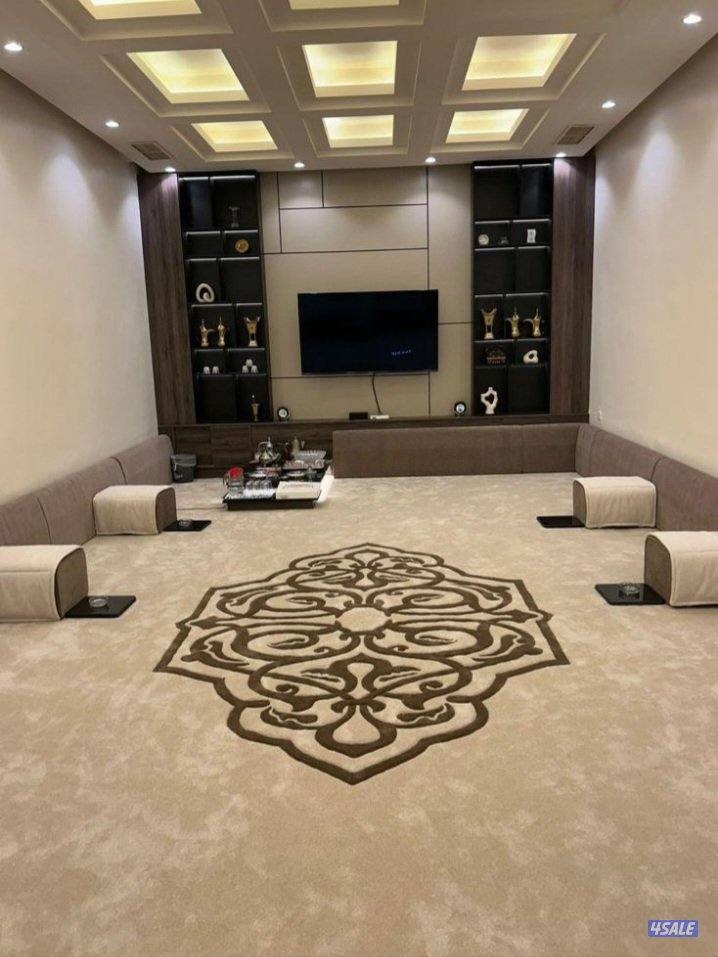 سجاد قص وتركيب جميع انواع المفروشات الباركيه والعشب الاخضر7