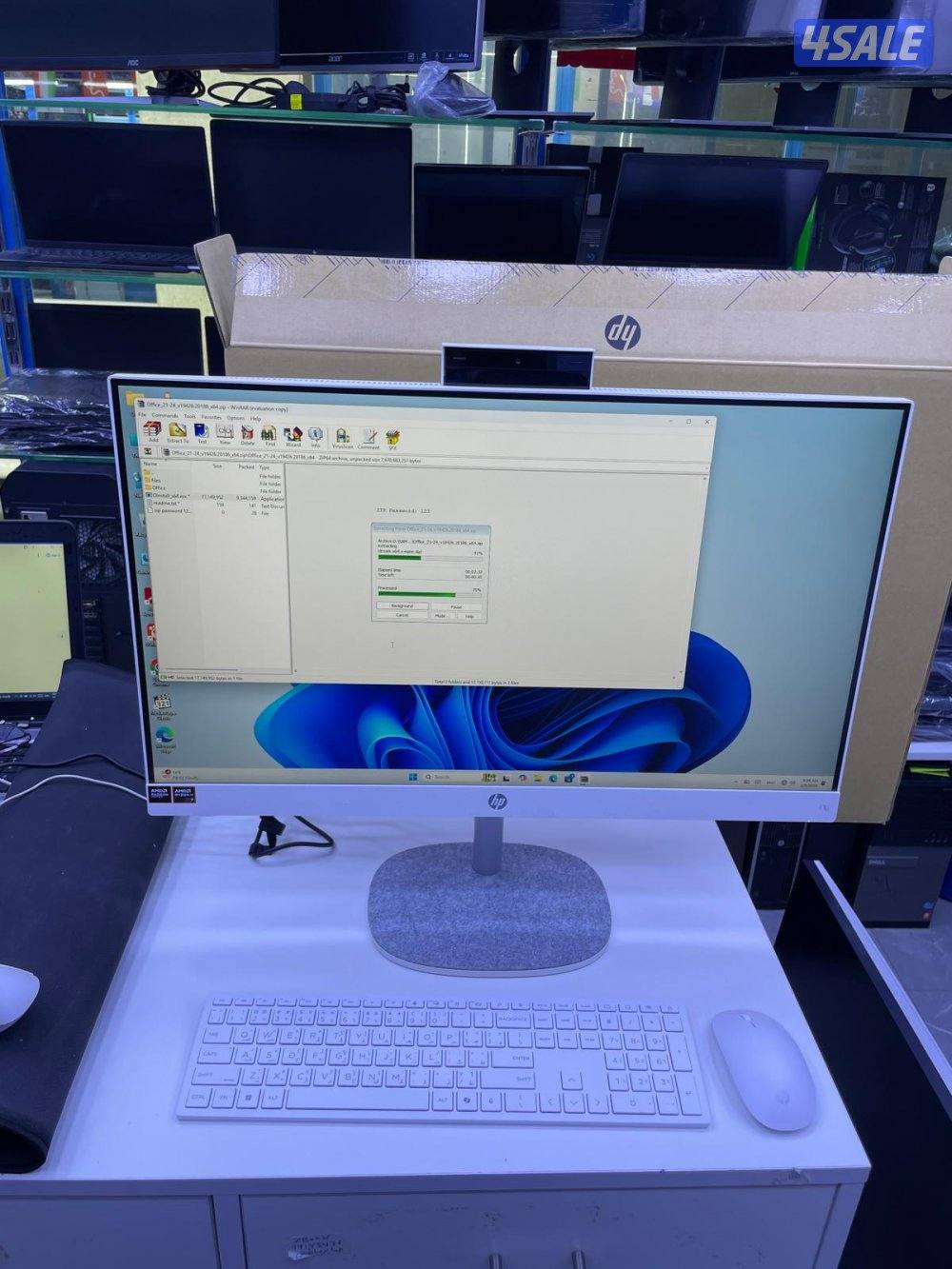 للبيع كمبيوتر All-in-One HP – فتح كرتون فقط6