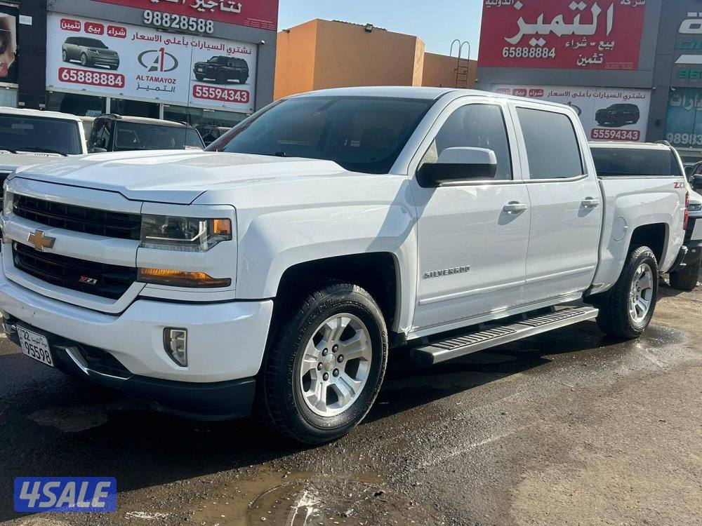شيفرولية سلفرادو Z71 موديل 2018 ماشى 170.000 k.m  وارد الخليج .8