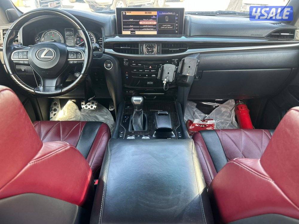 لكزس black editionS-LX570 موديل 2019 ماشى 226.000 k.m وارد الخليج.6