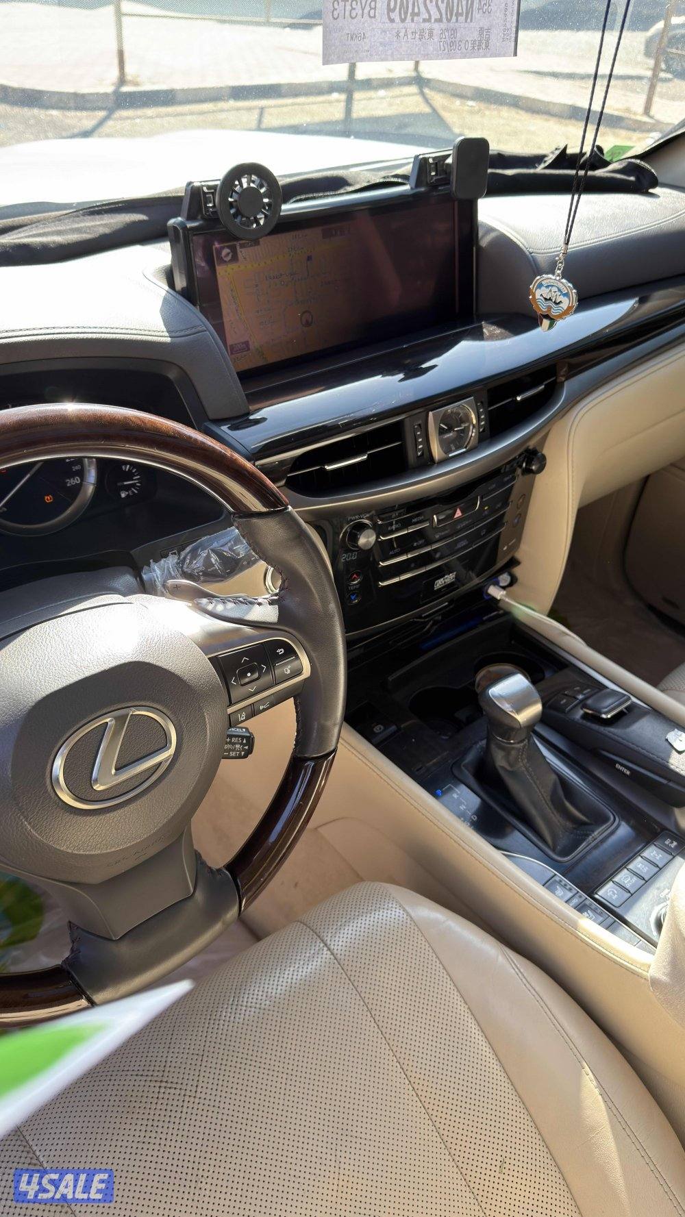 لكزس 2016 صبغ الوكاله شرط الفحص قير مكينه شاصي7