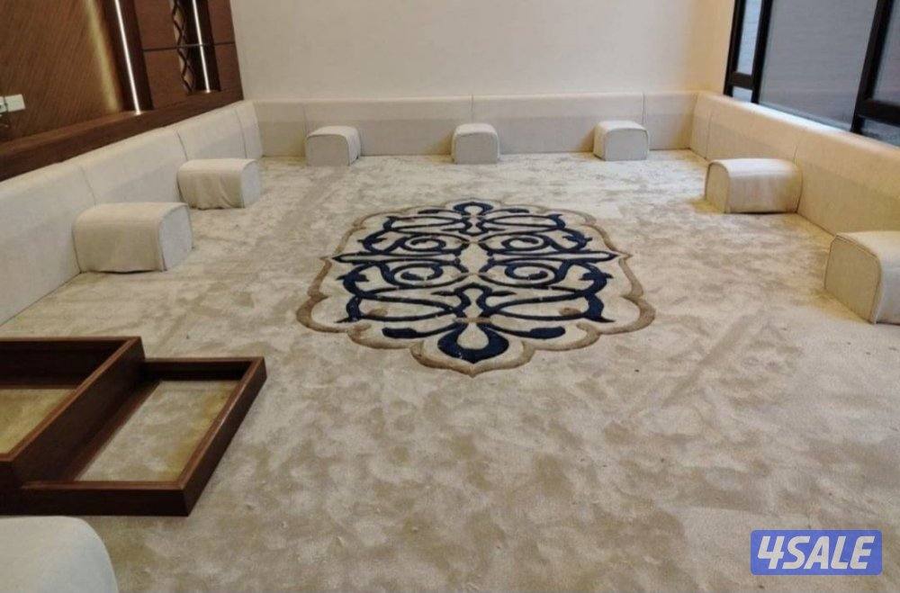 سجاد ومساند تفصال وتنجيد وبلاستيك قص1