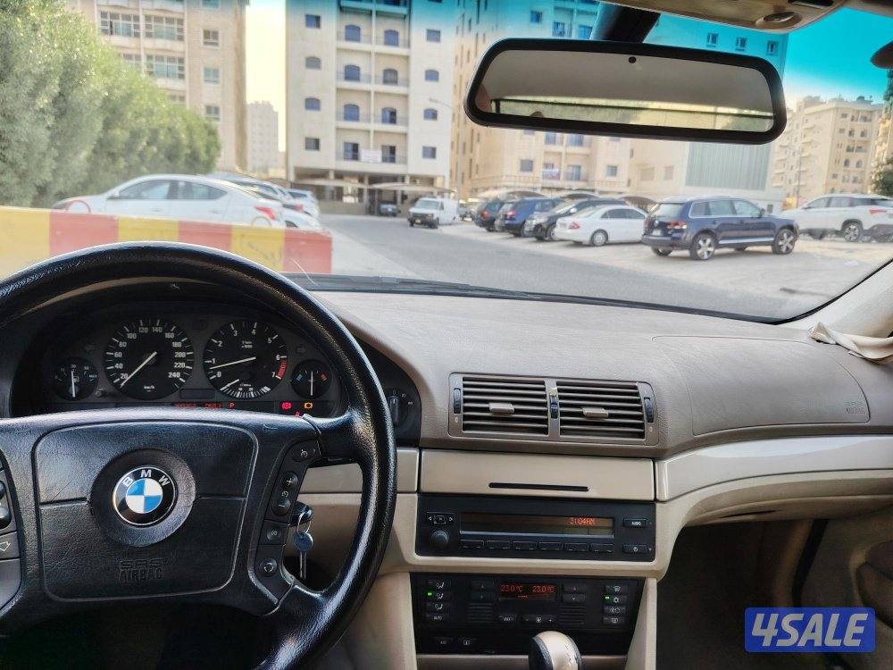 للبيع بي ام 520 موديل 2002 عداد 298 الف جاهزة للاستعمال4