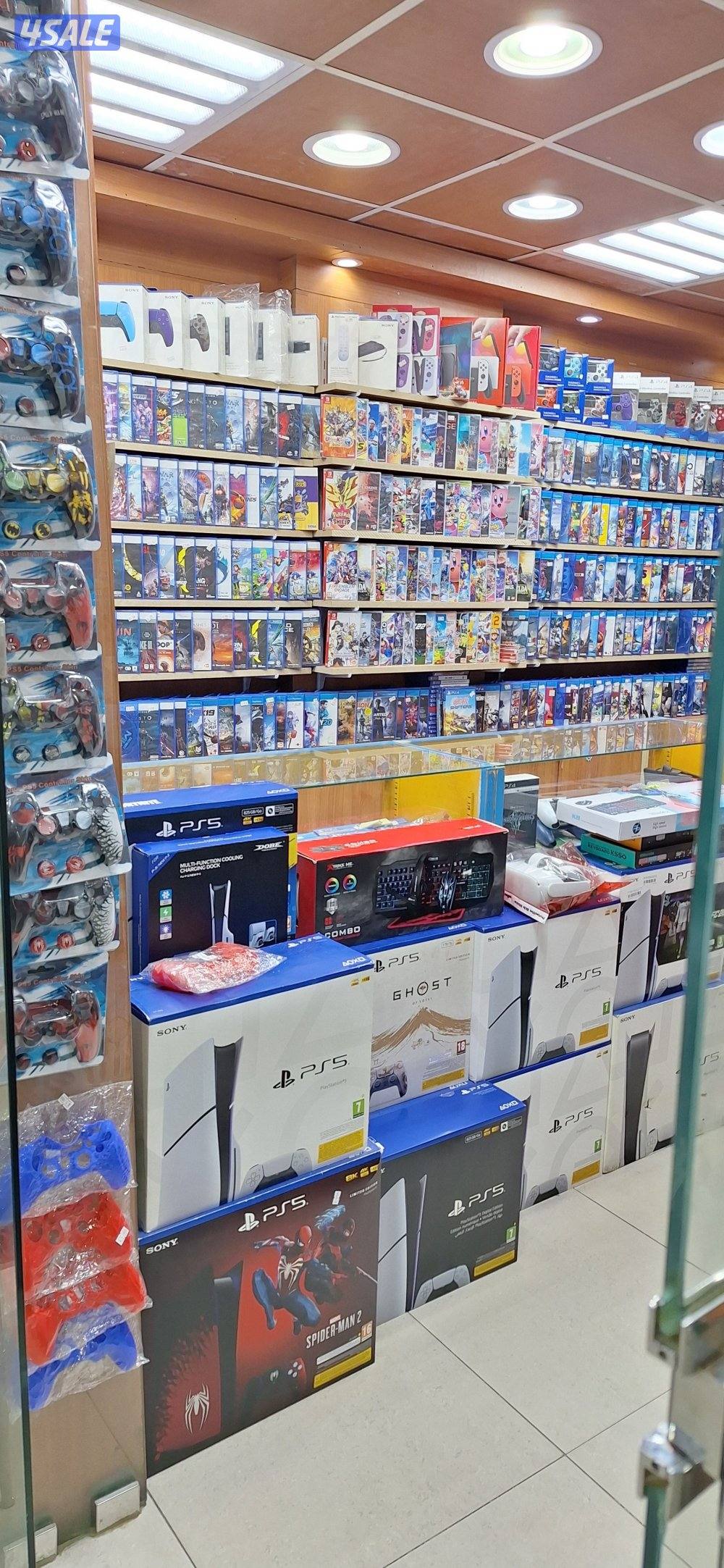 بيع جميع أجهزةps3-4-5جديدومستعمل واكسسواراتها وكروت ستور1