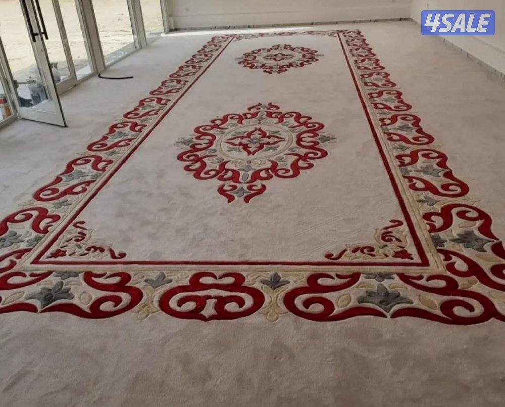 تركيب سجاد تركي ساده ومشجر قص حسب الطلب +تفصال مساند ظهر9