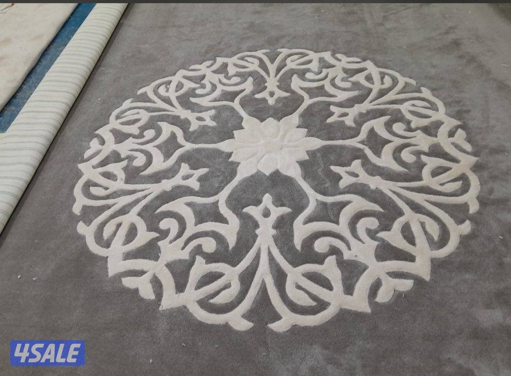 تركيب سجاد تركي ساده ومشجر قص حسب الطلب +تفصال مساند ظهر10