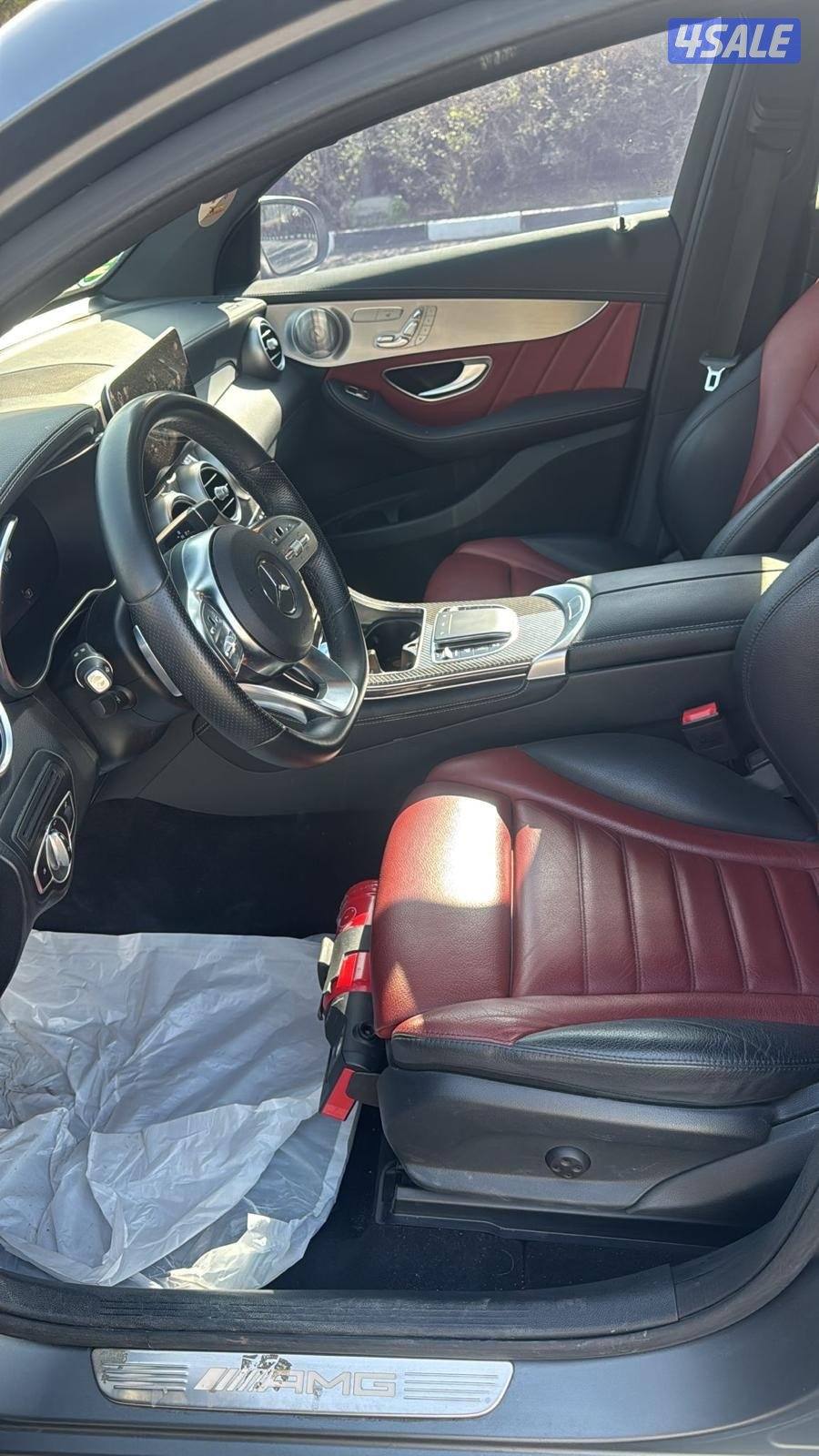 AMG-GLE 43-V6- مطفي رمادي3