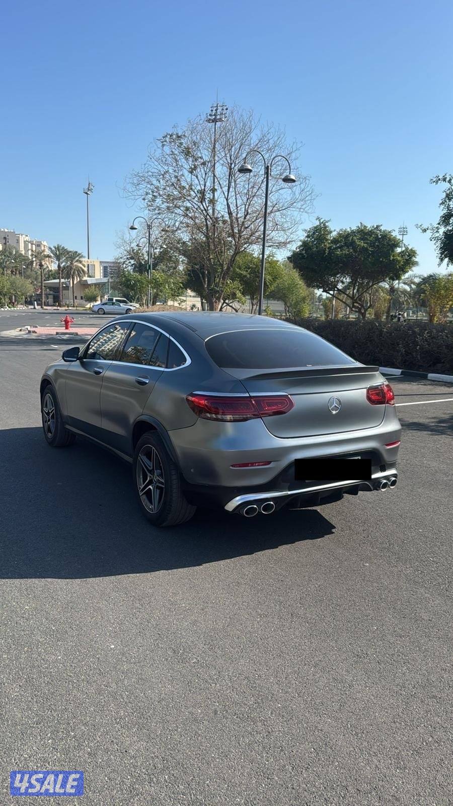 AMG-GLE 43-V6- مطفي رمادي5