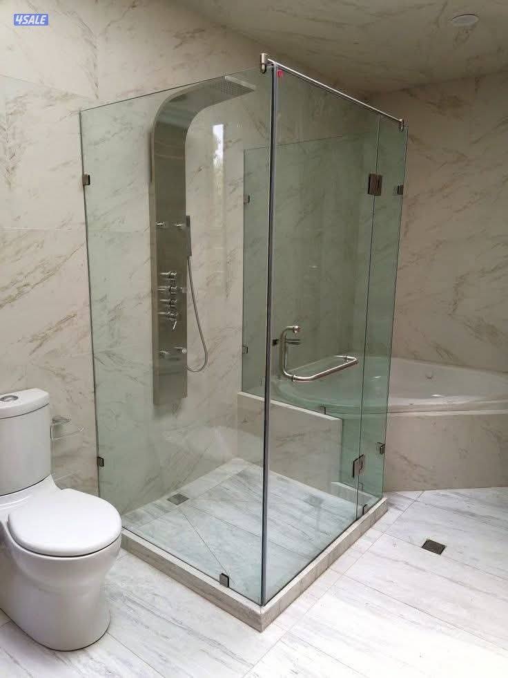 تركيب زجاج ومرايا جميع انواع زجاج شاورت المنيوم واستيل7