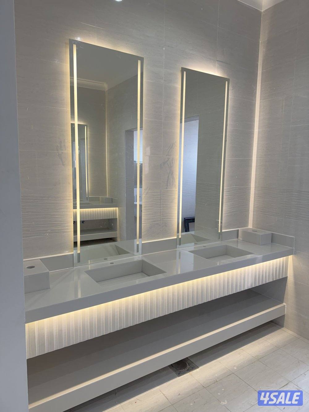 اعمال المغاسل الرخام  وتركيب السراميك3