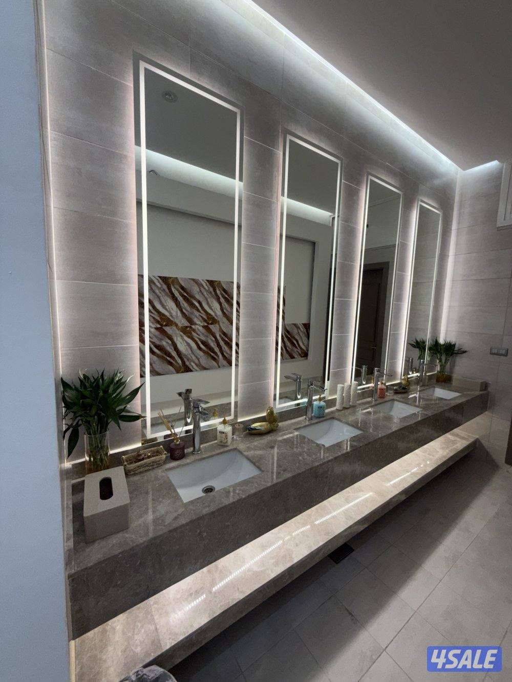 اعمال المغاسل الرخام  وتركيب السراميك4