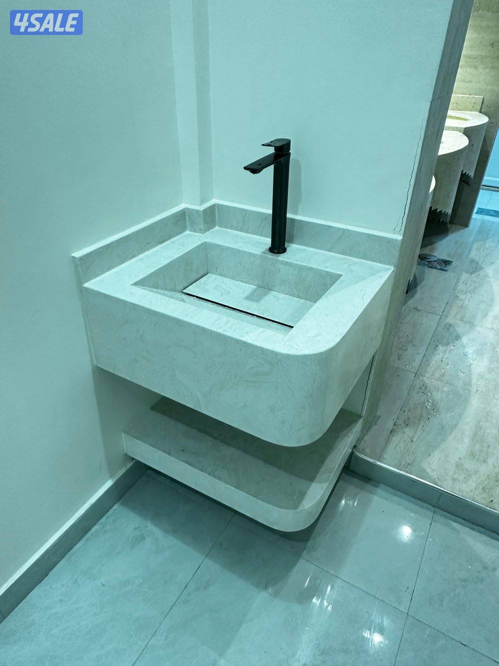 اعمال المغاسل الرخام  وتركيب السراميك8