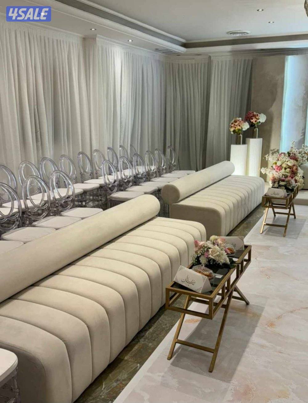 تاجير كراسي وطاولات وكنب أمريكي حواجز ممر ديجي1