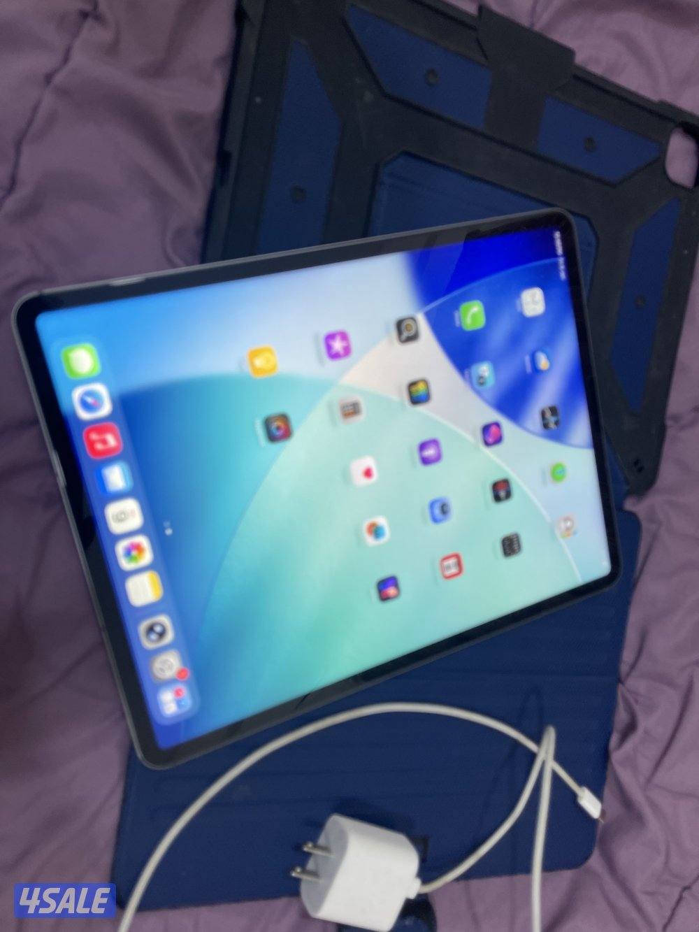 ايباد برو 12.9 بوصة 1000 قيقا ون تيرا بطارية 86 ام تو m2 نظيف مو مصلح6