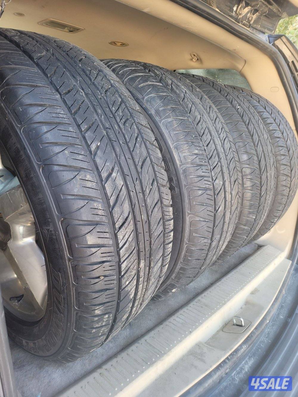 للبيع رنقات LTZ مع توايرهم دنلوب1