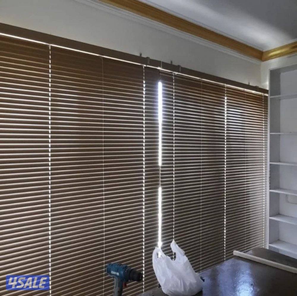 تفصيل وتركيب ستاير رول عازل للشمس وستائر خام لمن وويفي وسجاد ومخاد3