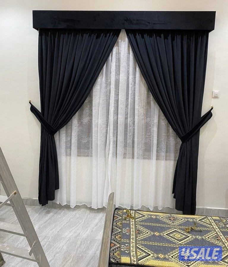 تفصيل وتركيب ستاير رول عازل للشمس وستائر خام لمن وويفي وسجاد ومخاد15