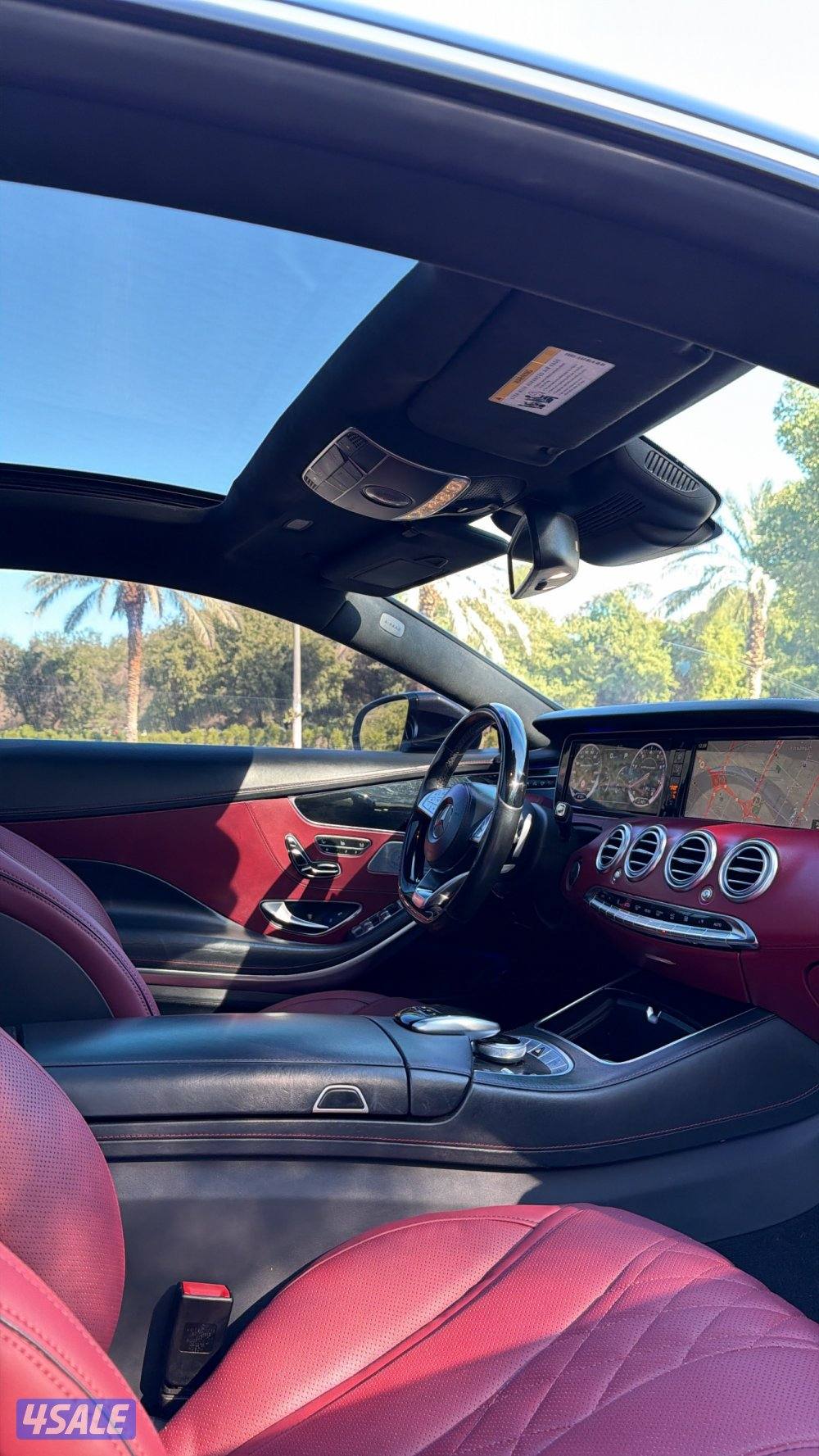 مرسيدس S كوبيه 2015 كت 63 amg4