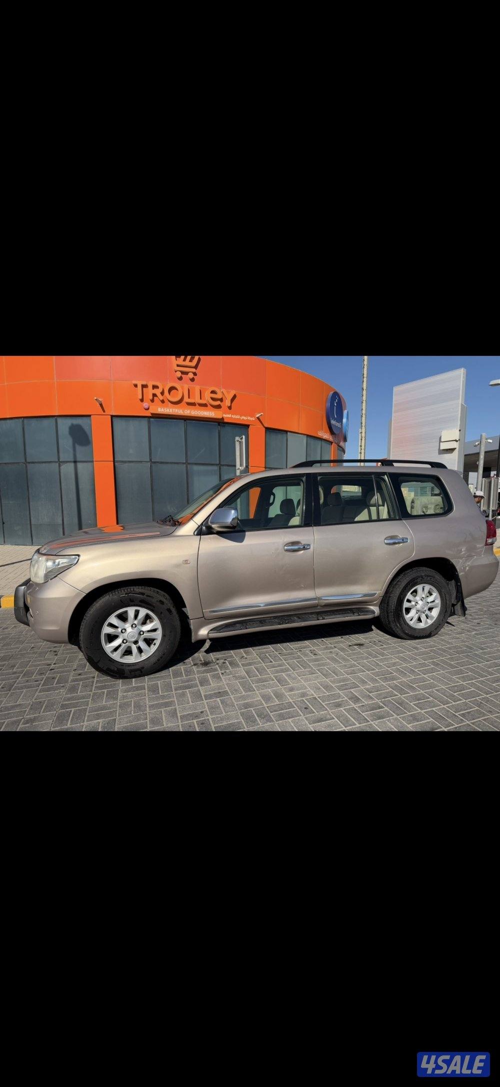 لاند كروزر 2009 vxr وارد الخليج عداد 245 الف0