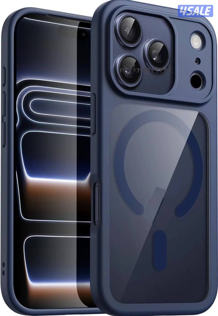 للبيع ايفون ١٧ بروم ماكس كحلي ٥١٢ مع سماعه ابل ٣ بالكرتون1