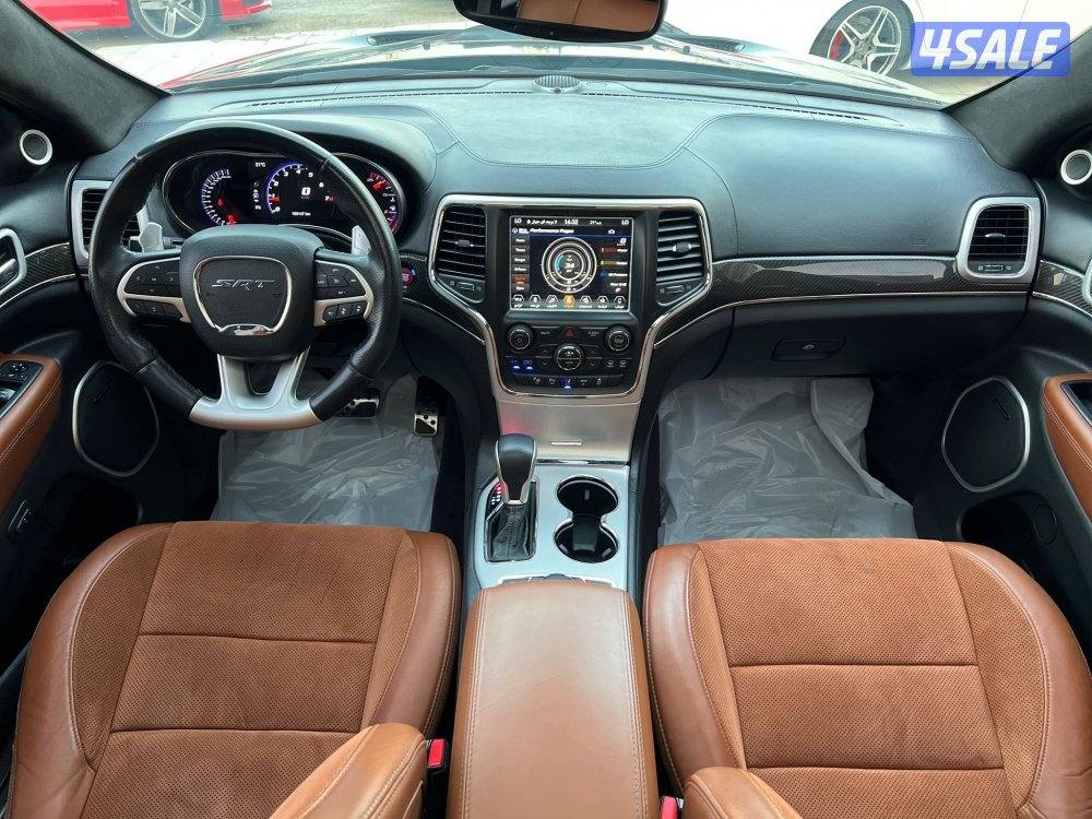 قراند شروكي 2018 SRT بحالة الوكاله صبغ الوكاله كامل المواصفات9