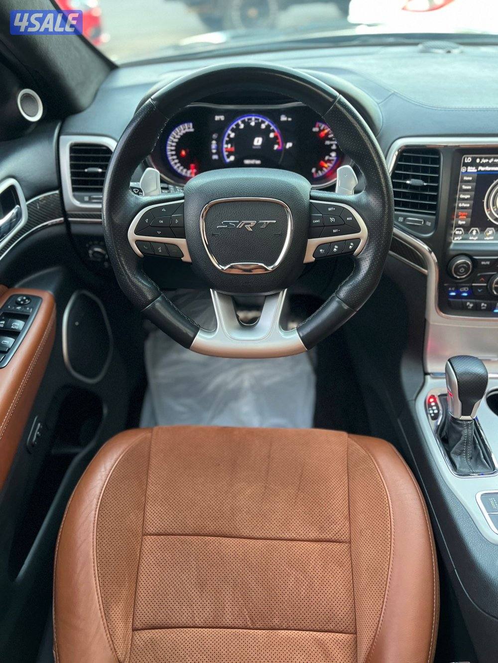 قراند شروكي 2018 SRT بحالة الوكاله صبغ الوكاله كامل المواصفات10