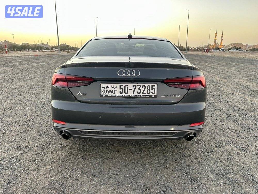 أودي A5 إس لاين موديل ٢٠١٨ بحالة الوكالة5
