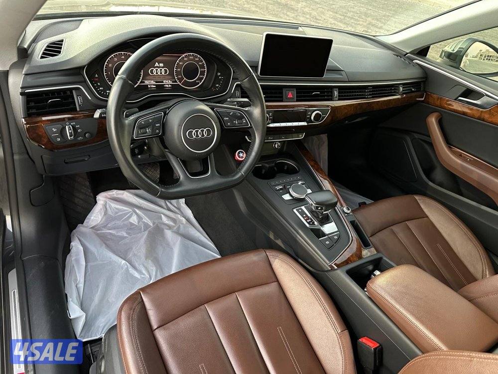 أودي A5 إس لاين موديل ٢٠١٨ بحالة الوكالة9