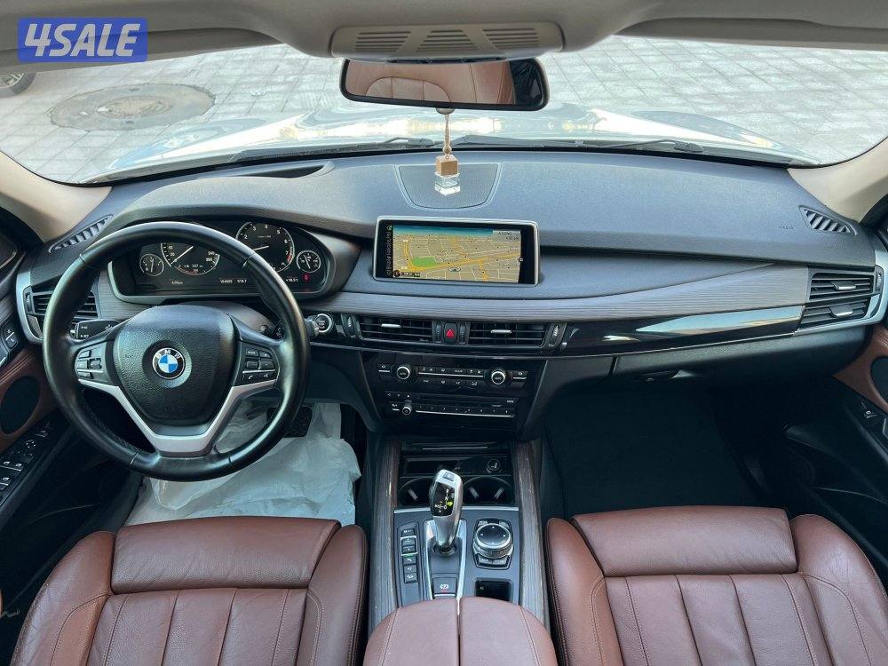 بي ام 2014/X5 ماشي 160 الف بحالة الوكاله صبغ الوكاله شرط الفحص9